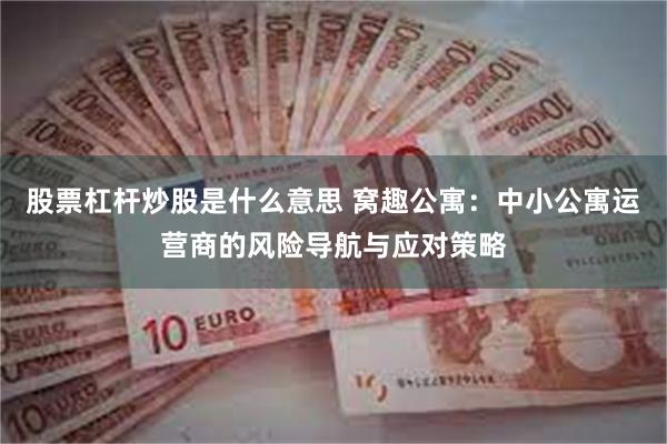 股票杠杆炒股是什么意思 窝趣公寓：中小公寓运营商的风险导航与应对策略