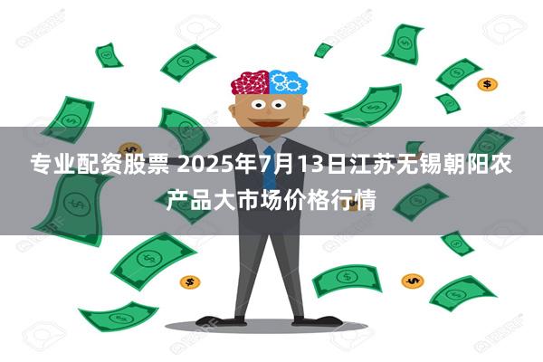 专业配资股票 2025年7月13日江苏无锡朝阳农产品大市场价格行情